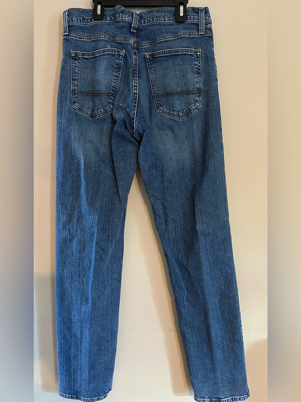 Arizona Jeans Men’s 32x34 Flex Relaxed Straight Leg Blue Denim Jeans - Picture 4 of 7